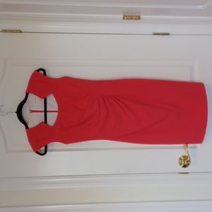 Coral dress